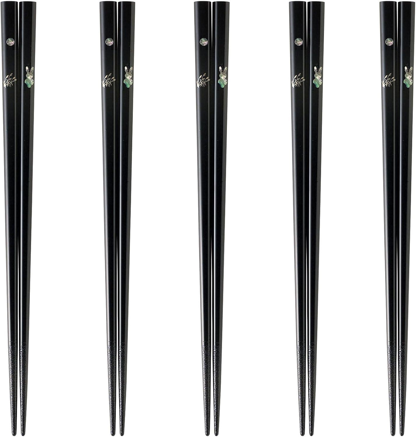 J-kitchens PID592030 Japanese Chopsticks, Set of 5 Pairs, Material: Wood, Chopsticks, Made in Japan