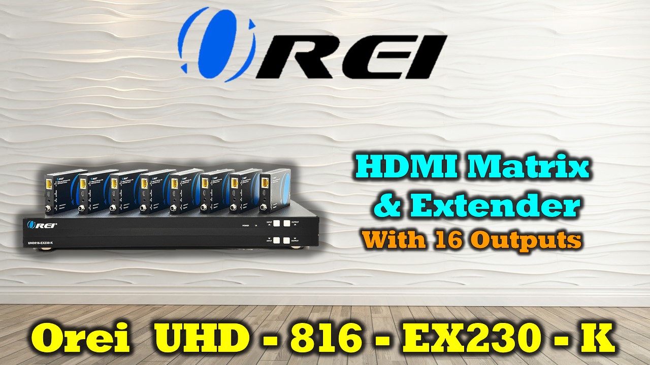 Amazon.com: OREI 4K 8x8 HDMI Extender Matrix - UltraHD 4K @ 60Hz 4