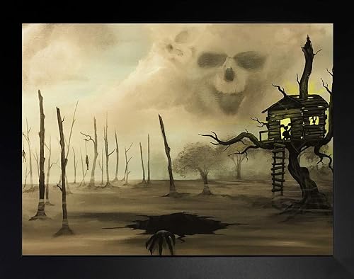 Buyartforless Enmarcado Mystery Girl Clubhouse por Ed Capeau Arte Pintura Reproducción