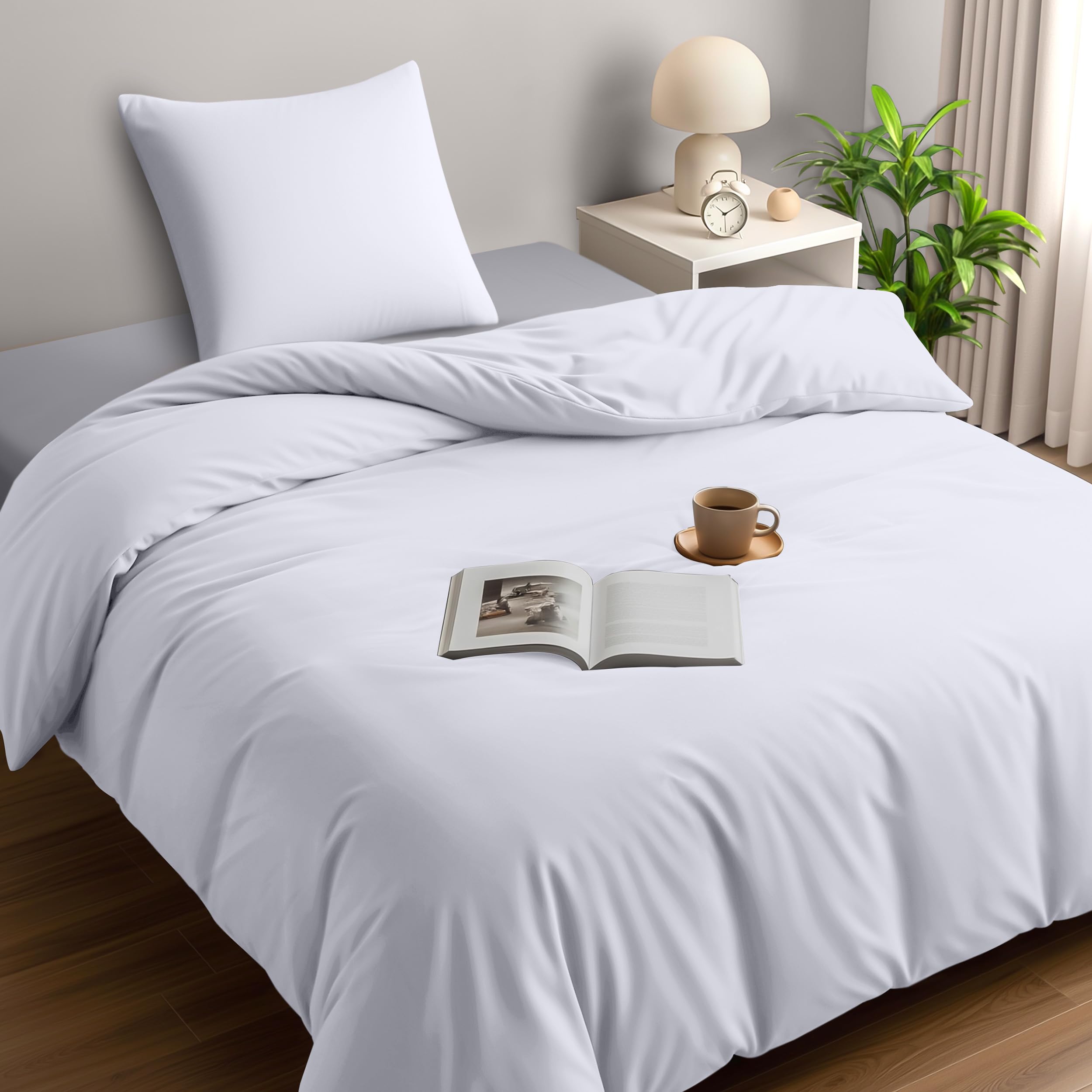 Utopia Bedding Bettwäsche - Mikrofaser Bettbezug + Kissenbezüge