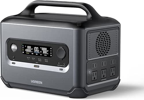 UGREEN Portable Power Station PowerRoam 1200, 1024Wh Solar Generator, LiFePO4