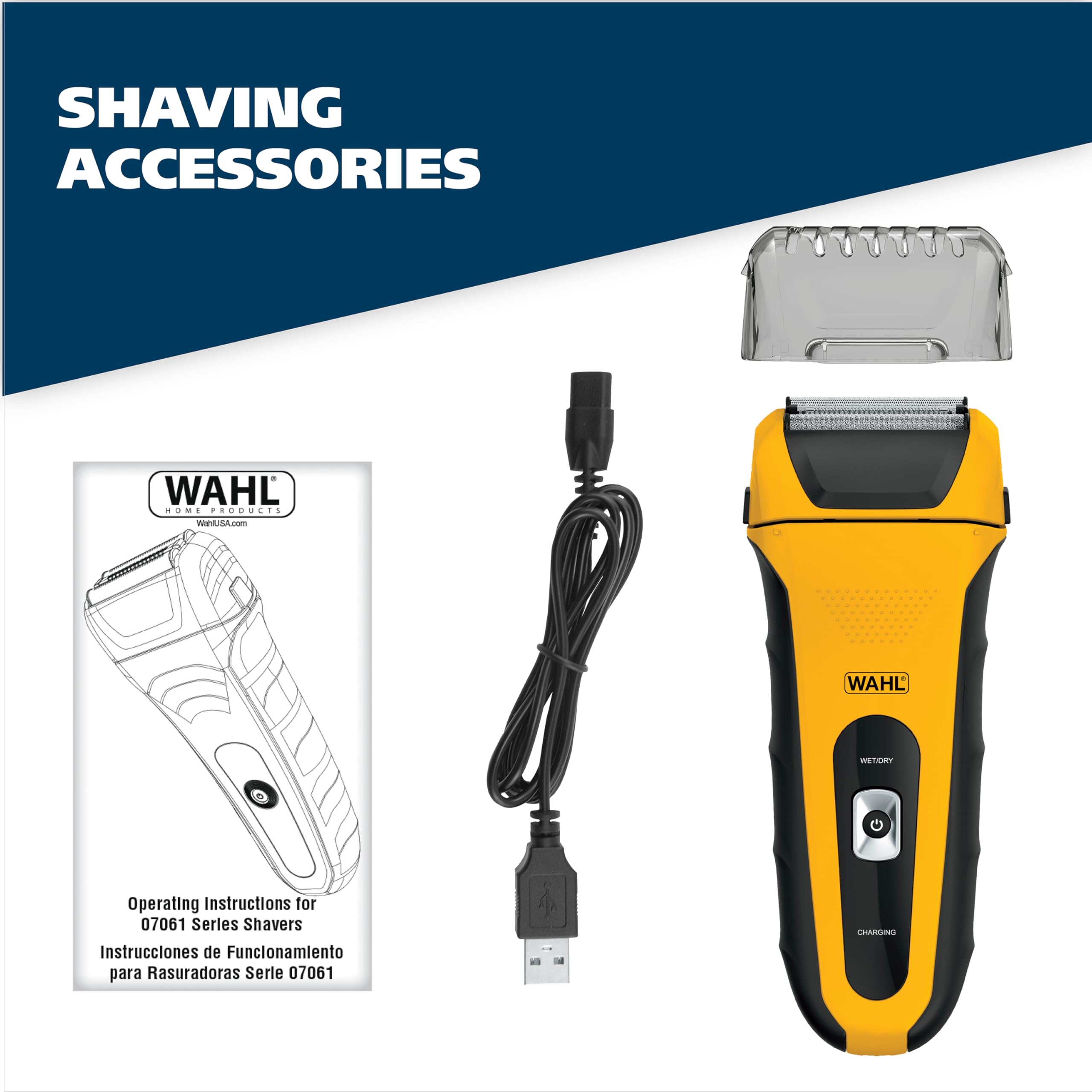 Wahl LifeProof Lithium Ion Electric Foil Shaver with Detail Trimmer for Men product thumbnail 4