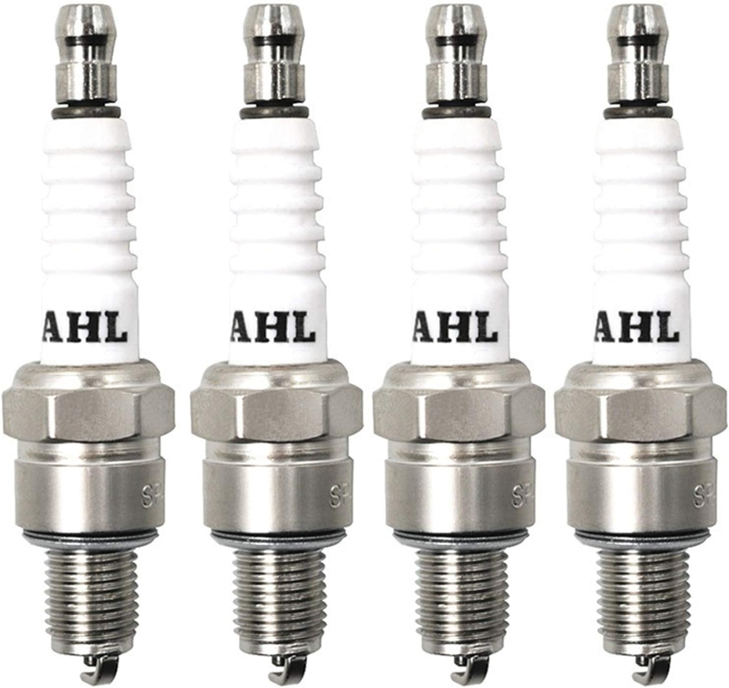 spark plugs Motorcycle Ignition Spark Plug Compatible with Kawasaki EX250F KLX110L Z125 KLX140L KLX110 KLX140 L Compatible with Suzuki DRZ-110 Z50 Z90 A7RTC A7RTI Auto Parts(4Pcs Iridium)