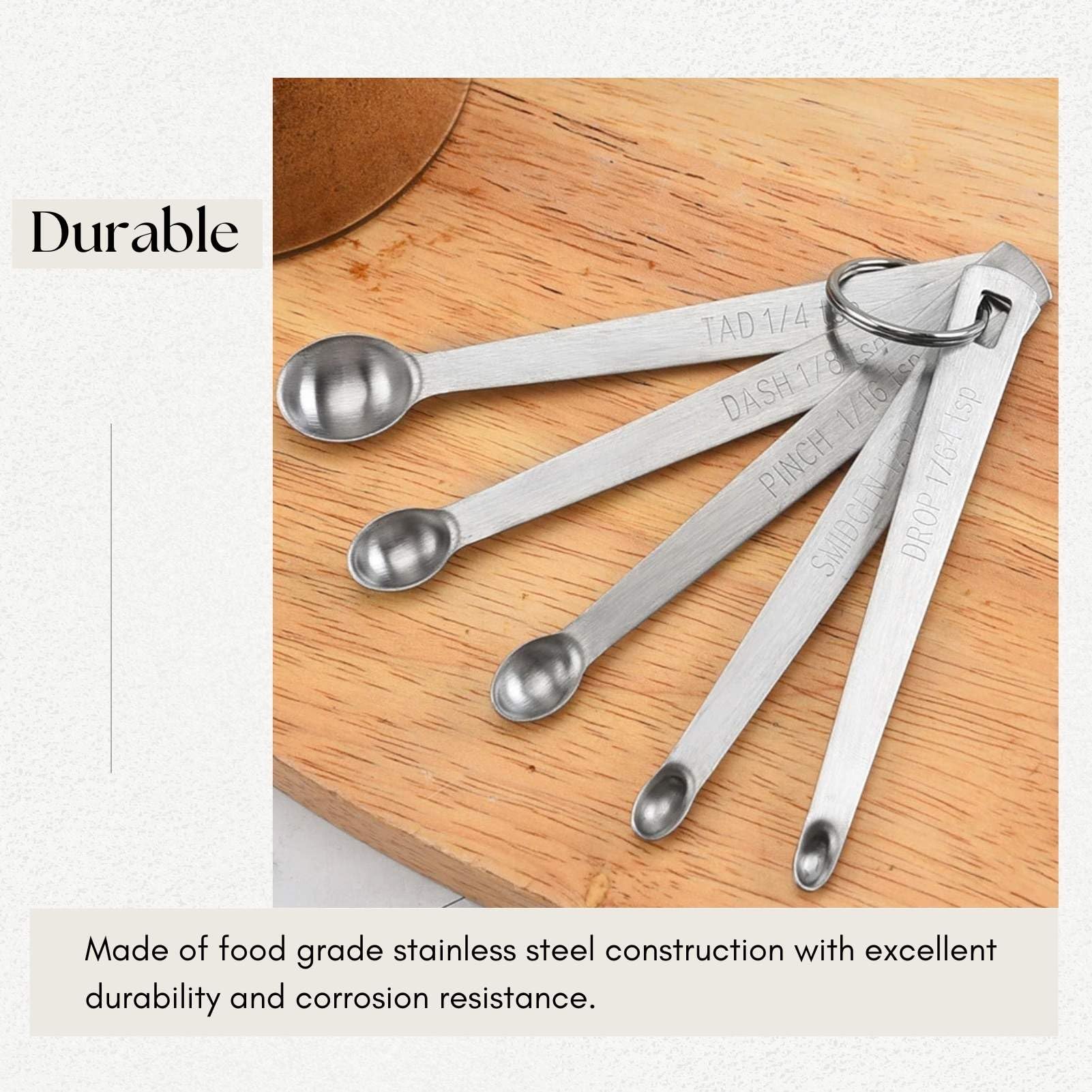 軽量スプーン　小匙 Amazon | YUNNKEEY 小さじ計量スプーン 小さじ1/4 小さじ1/8 小さじ1