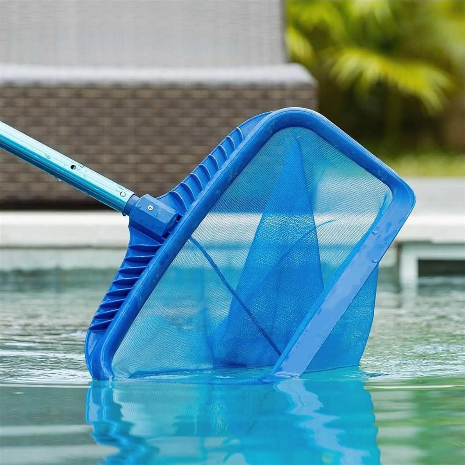 Red de Limpieza for Piscina, rastrillo Hojas Profesional, Bolsa Profunda, Accesorios Marco Grueso Gran Capacidad para Estanque