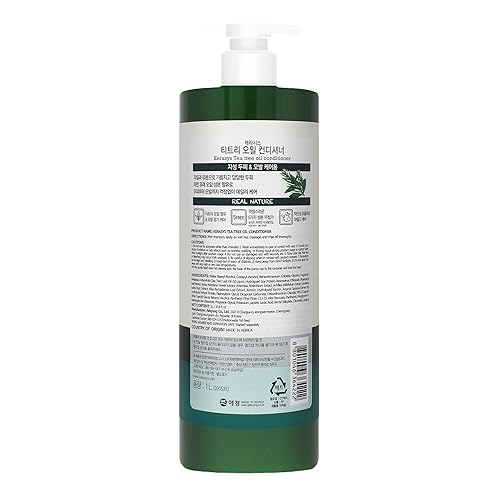 Miniatura 7 de Kerasys Hair Clinic - Aceite de árbol de té, 33.8 fl oz  1 litro (acondicionador, 1 paquete)