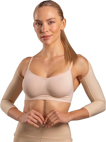 Sleeve Style Arm Cosmetic Surgery Compression SL01-MS Back
