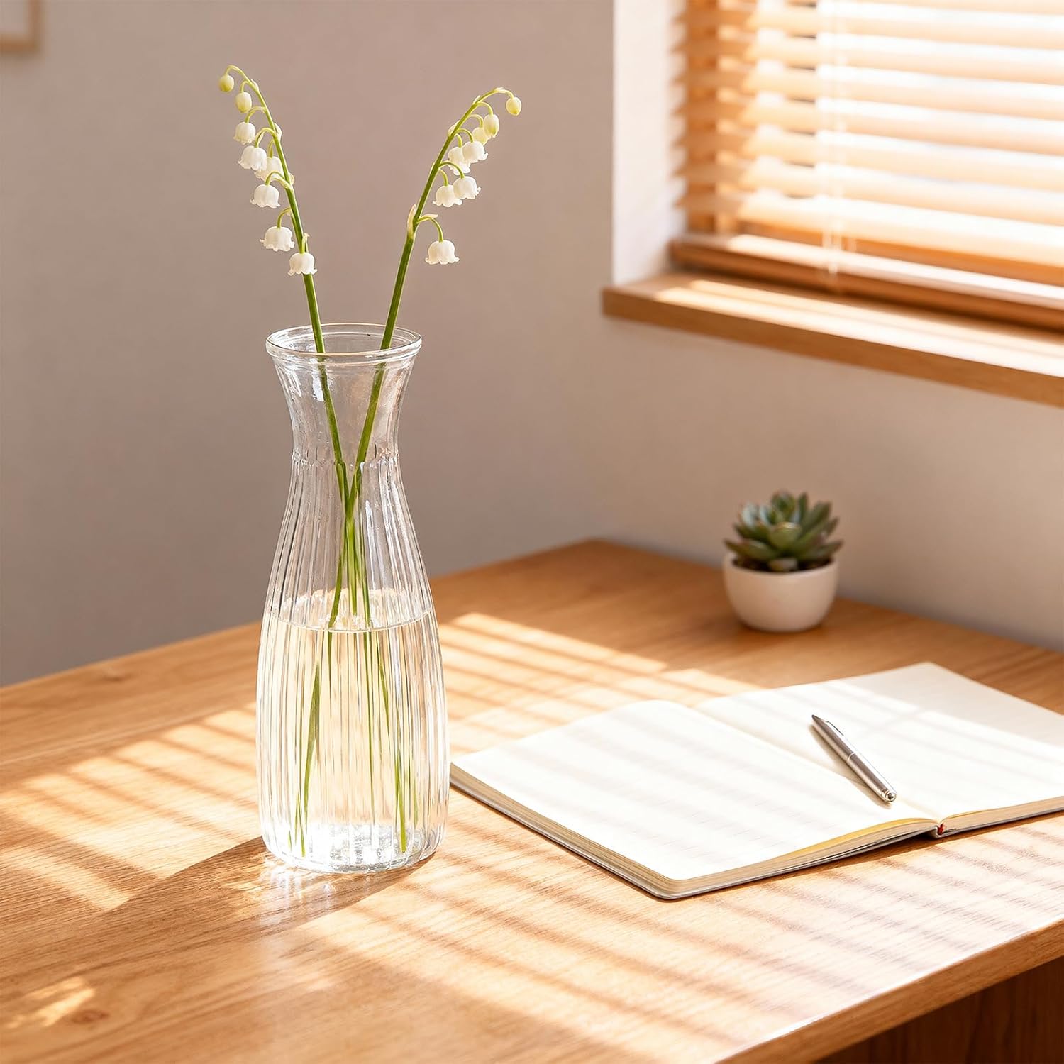 18 Pcs Plastic Bud Vases Bulk Small Clear Flowers Vases Shatterproof Bud Vase for Centerpieces Wedding Decorations Home Banquet Dinners Table Decor(1.94 x 6.69 Inch)