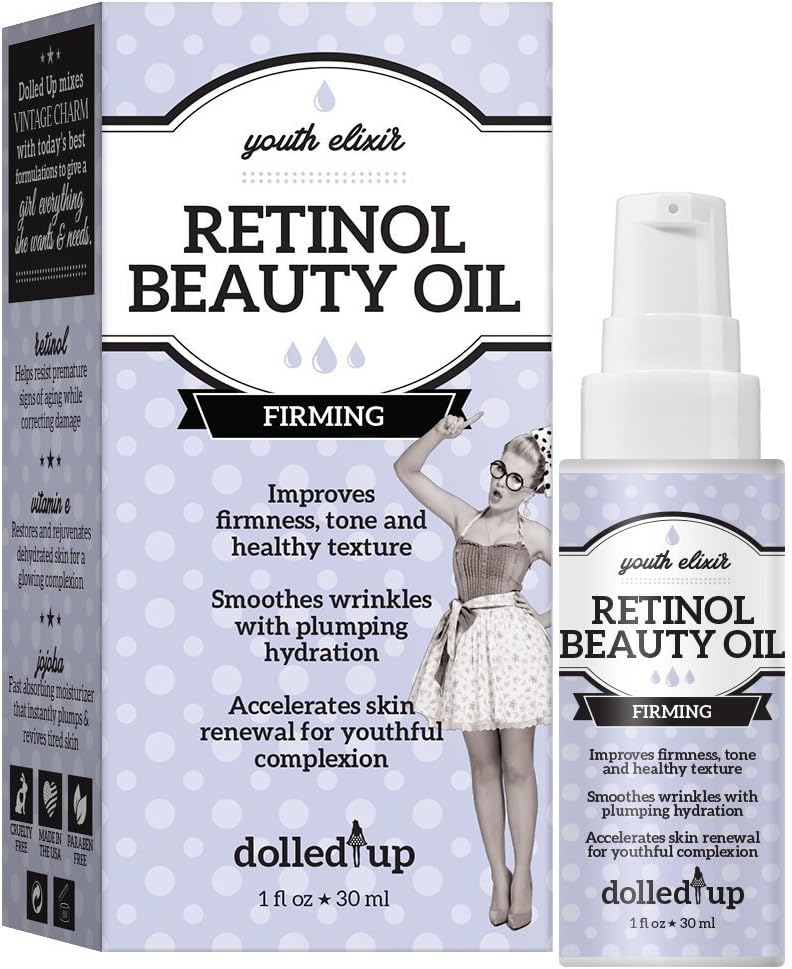Dolled Up Youth Elixir Retinol Beauty Oil