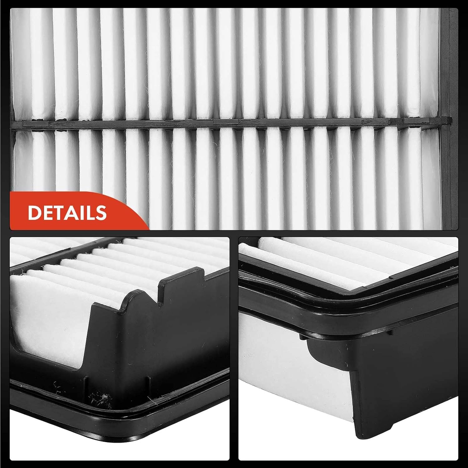 A-Premium Engine Air Filter Compatible with Honda Fit 2015 2016 2017 2018 2019 2020, L4 1.5L, Replace# 172205R0008