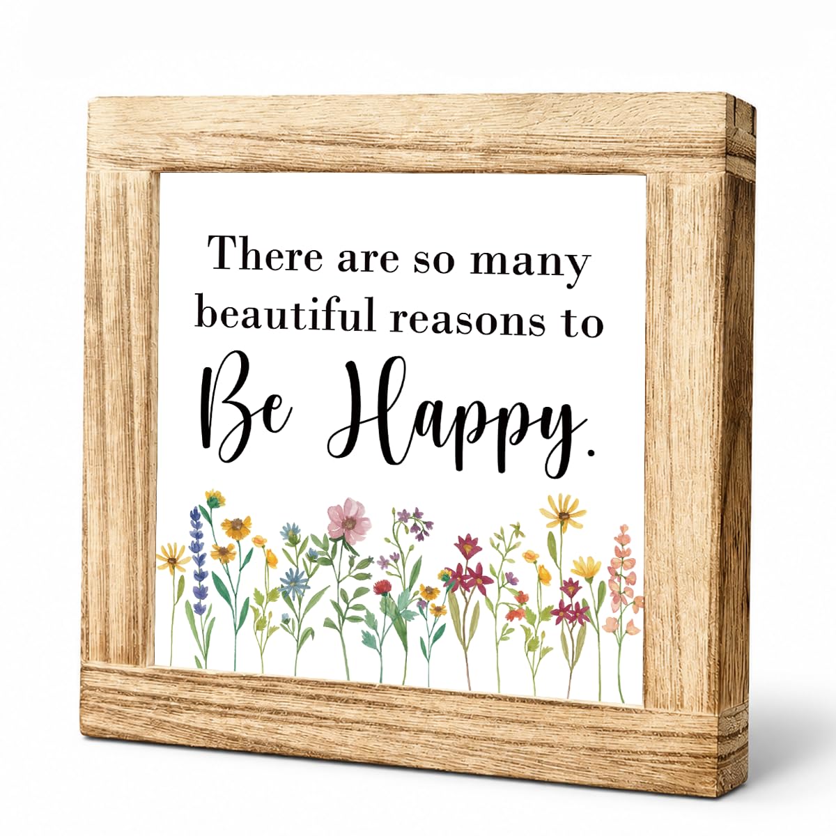 Home Decor Sign There Are So Many Beautiful Reasons To Happy Handmade Solid Wood Plaque Home Wooden Signs Farmhouse Decor Living Room Entryway Table Display Ins