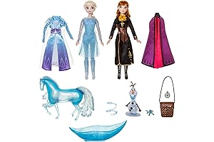 Frozen 2 Classic Doll Gift Set: Elsa, Anna, Olaf, and More