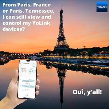 Smart Sprinkler Controller, YoLink 1/4 Mile World's Longest Range Automatic Watering Controller Compatible with Alexa Google Assistant, for Maximum 6 Zones and 1 Master Valve, YoLink Hub Included