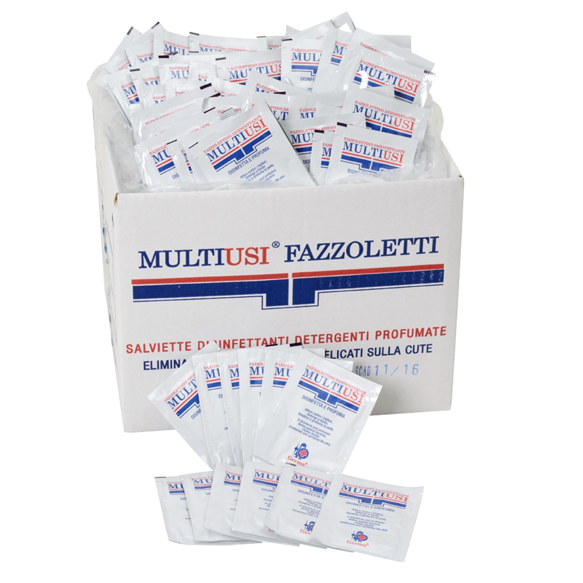 GIMA Disinfettante Wipe, Singola bustina, confezione da 400