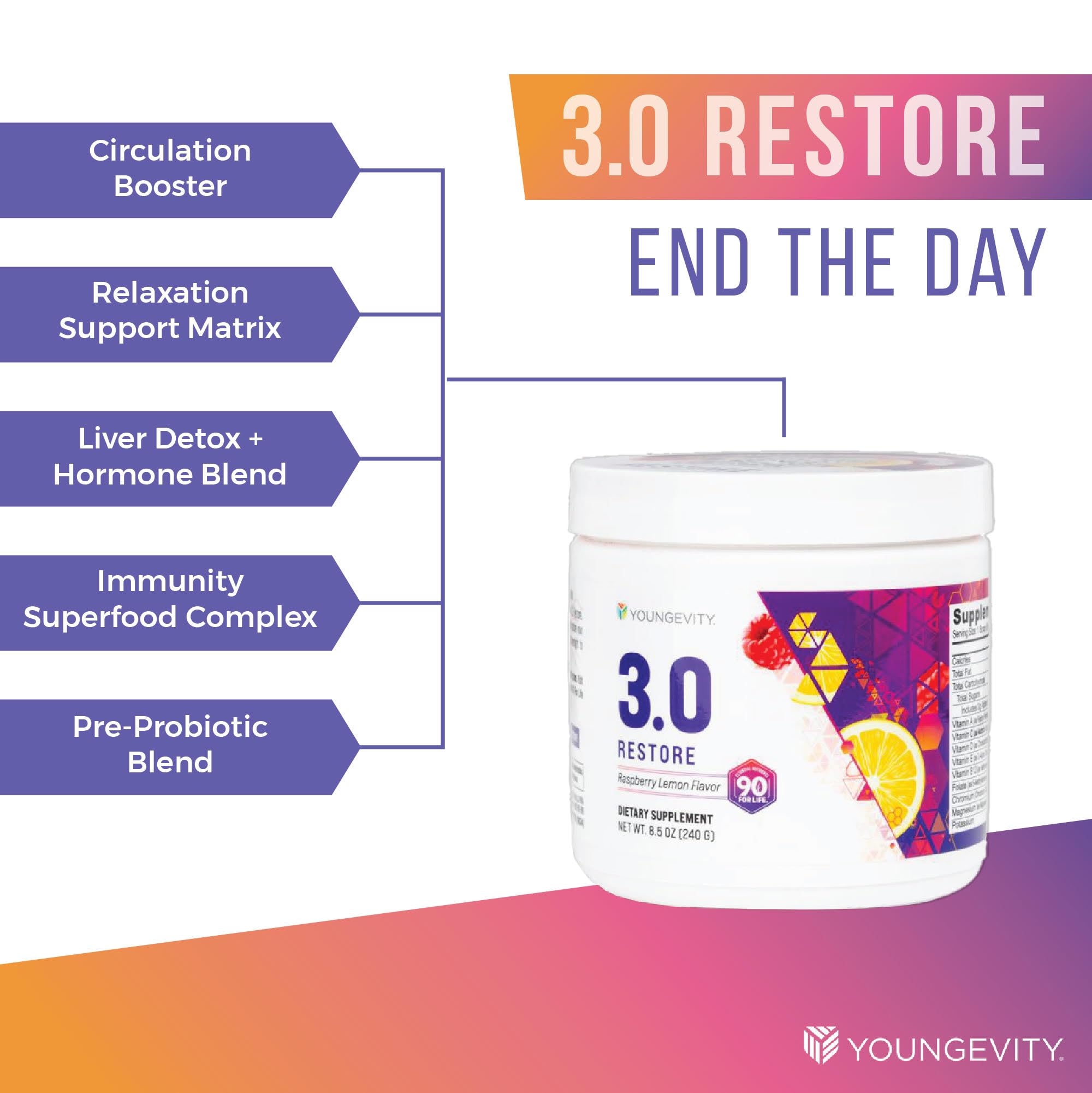Youngevity Beyond Tangy Tangerine 3.0 Day & Night Supplement, 2 Flavors — Amazon image 4