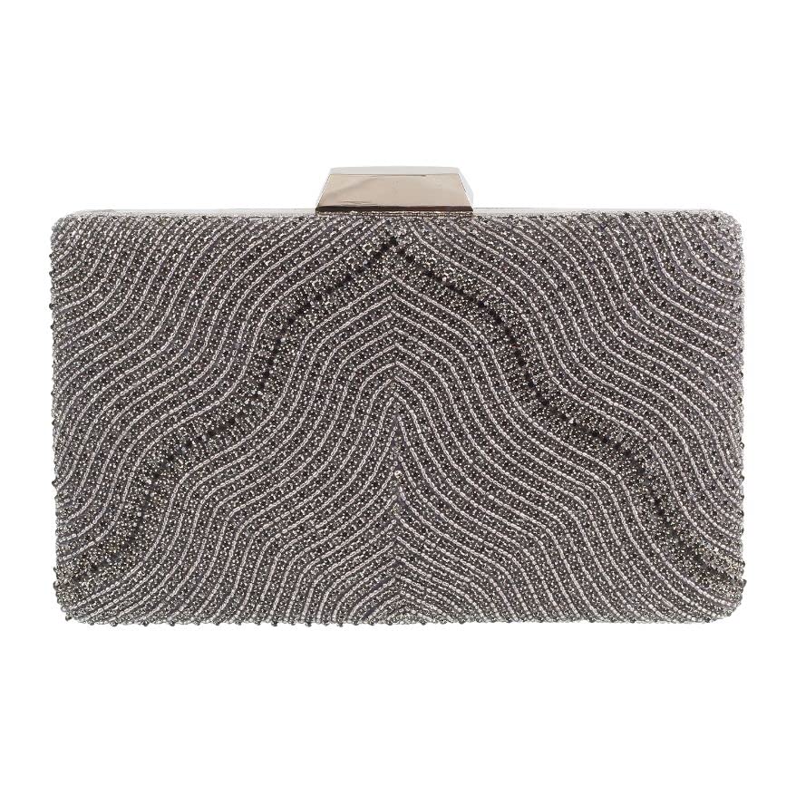 Mochi Women Gun Metal Framed Clutch Bag | Ladies Purse Wallet (38-8364) (B0C1ZD34KP) Amazon Price History, Amazon Price Tracker