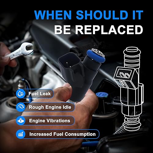 Miniatura 35 de HiSport Inyector de combustible 3 PCS 5WY2404A compatible con John Deere 825i Gator 3 cilindro motor MIA11720