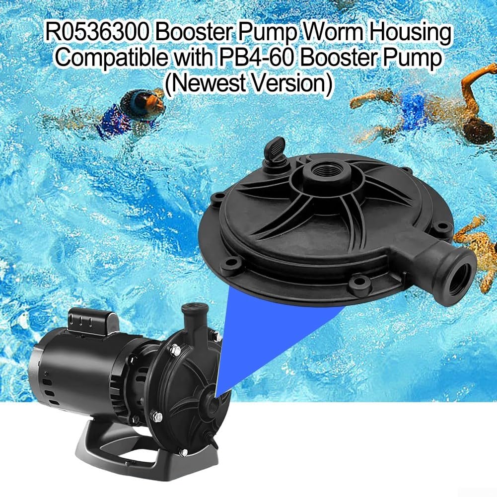R0536300 Voluta di ricambio, Voluta di ricambio per pompa booster per piscina Polaris PB4-60, Volute di ricambio con scarico e O-Ring per parte alloggiamento pompa piscina