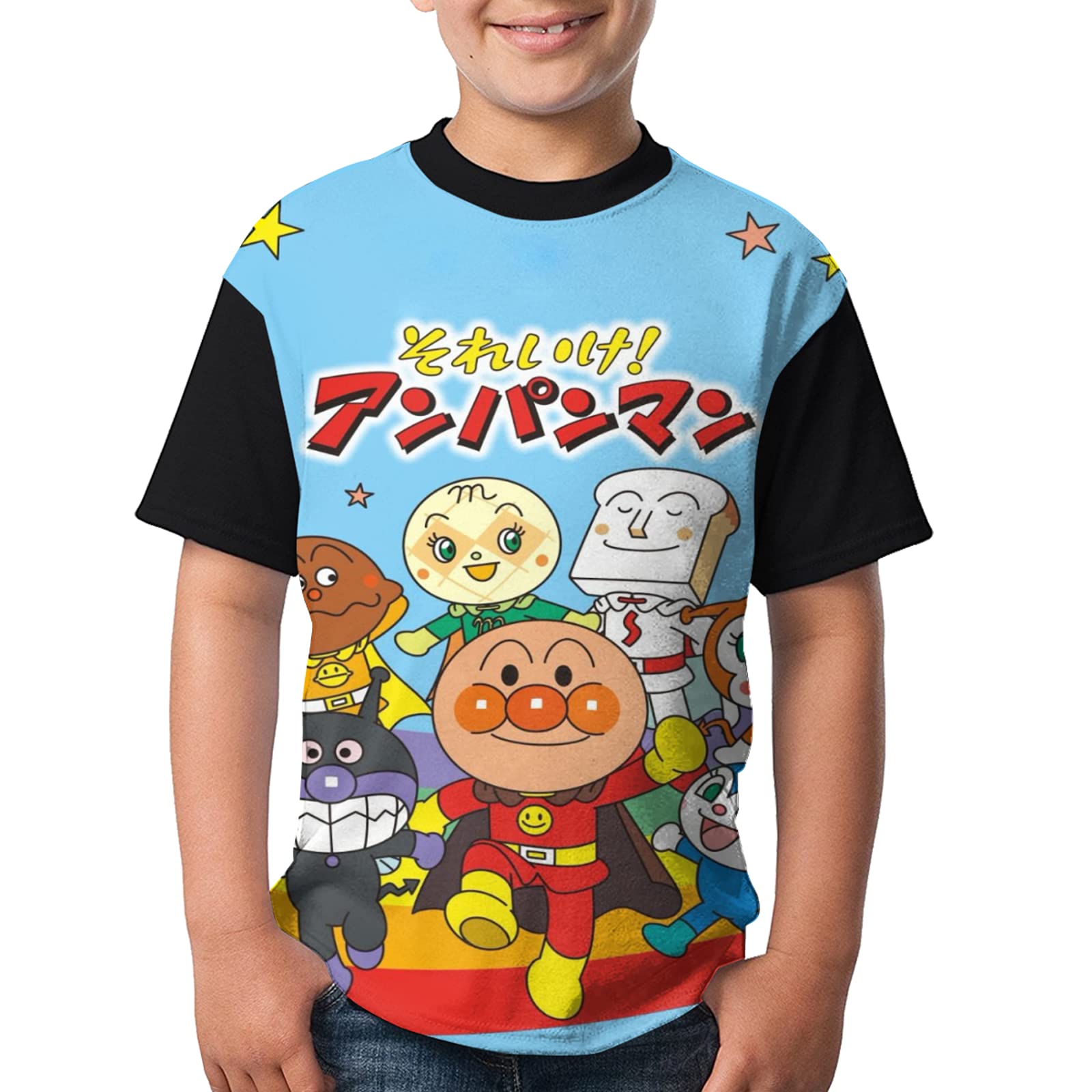 Amazon.co.jp: アンパンマン Tシャツ 子供用 アニメ プリント 半袖 