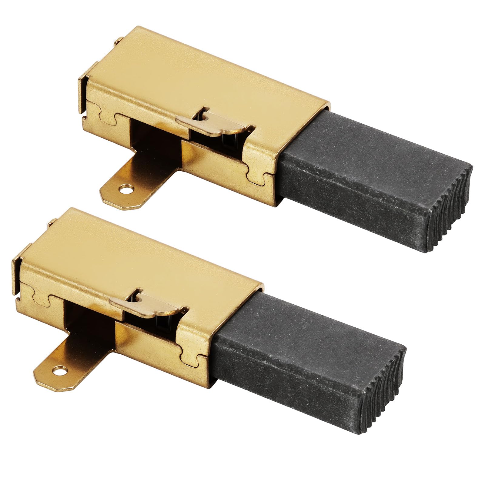 491704 492014 Balai de charbon compatible avec FESTOOL TS55 TS 75 AP55EB AP65EB AT55E AT65EB, numéros de pièces 491704, 492014 – Tailles 6,3 x 10 x 17,5 mm/5,8 x 7,8 x 16 mm, comprend 1 paire avec
