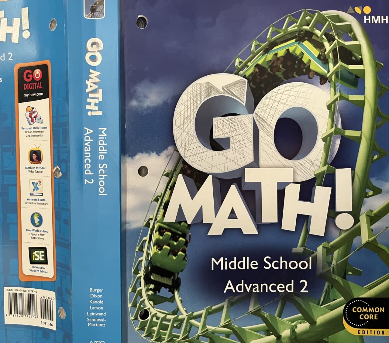 Student Interactive Worktext Advanced 2 2018 (Go Math!)