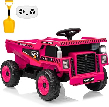 12V Ride On Dump Truck for Kids Electric Ride On Car Toy Toddlers
