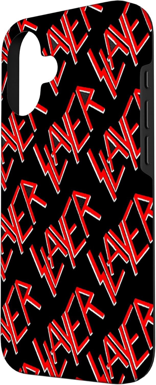 Slayer Repeated Logo Case for iPhone 16