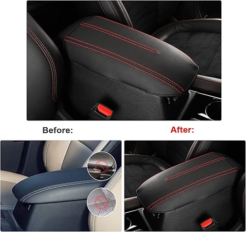 Vista 43 de SXCY Funda para reposabrazos Chevy Blazer 2019-2024 para Chevrolet Blazer 2024, accesorios 2019-2022 2023 2024, funda de consola central Blazer 2024
