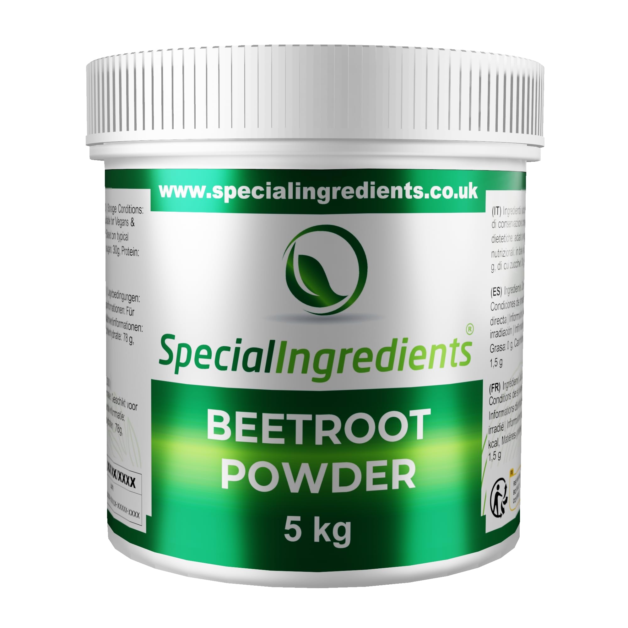 Special Ingredients Poudre de Betterave Rouge, 5 kg