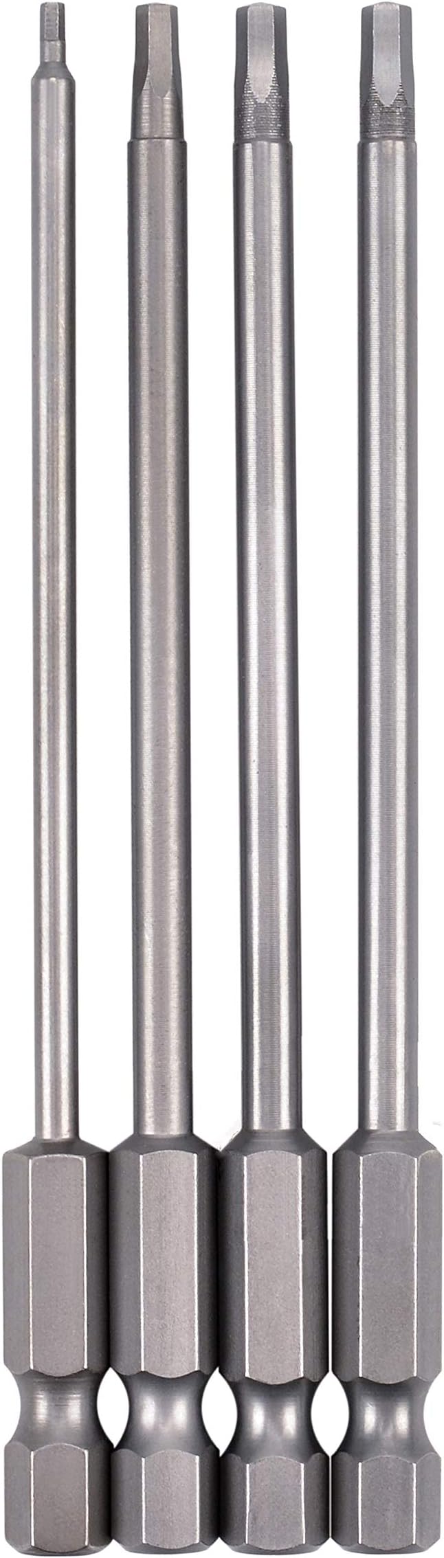 Readytosky RC Hex Bit 1.5 2.0 2.5 3.0mm Hex Head Allen Wrench Drill Bit Set for Screwdrivers Electric Screwgun/Power Drill