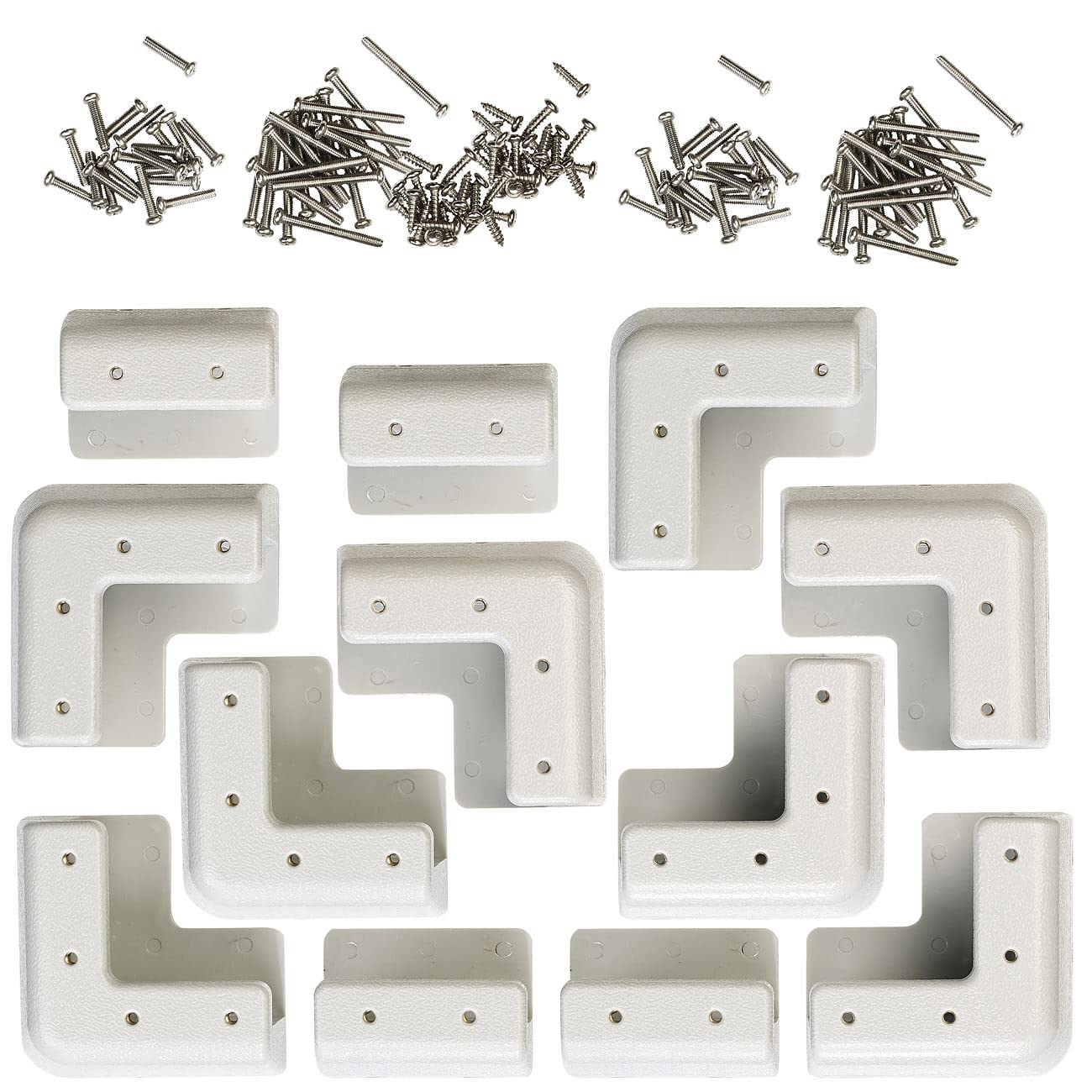 2 kits de fixation pour panneau solaire en aluminium [revolt]