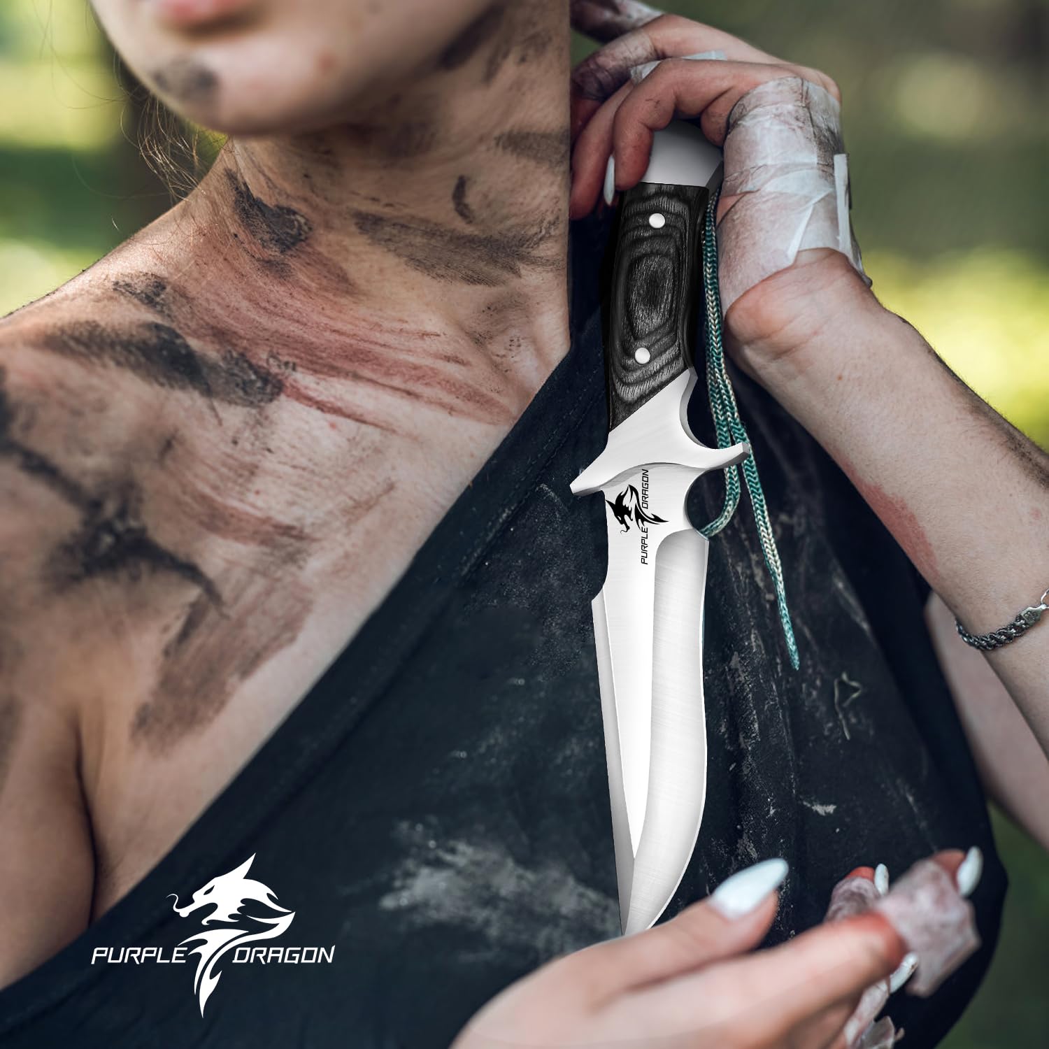 Purple Dragon Großes Messer Outdoor Messer Survival