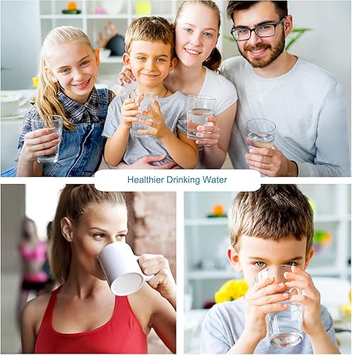 Miniatura 4 de Cartucho de filtro alcalino - para filtración de encimera y debajo del fregadero  KDF 55, bolas de cerámica alcalina mineral de carbono,