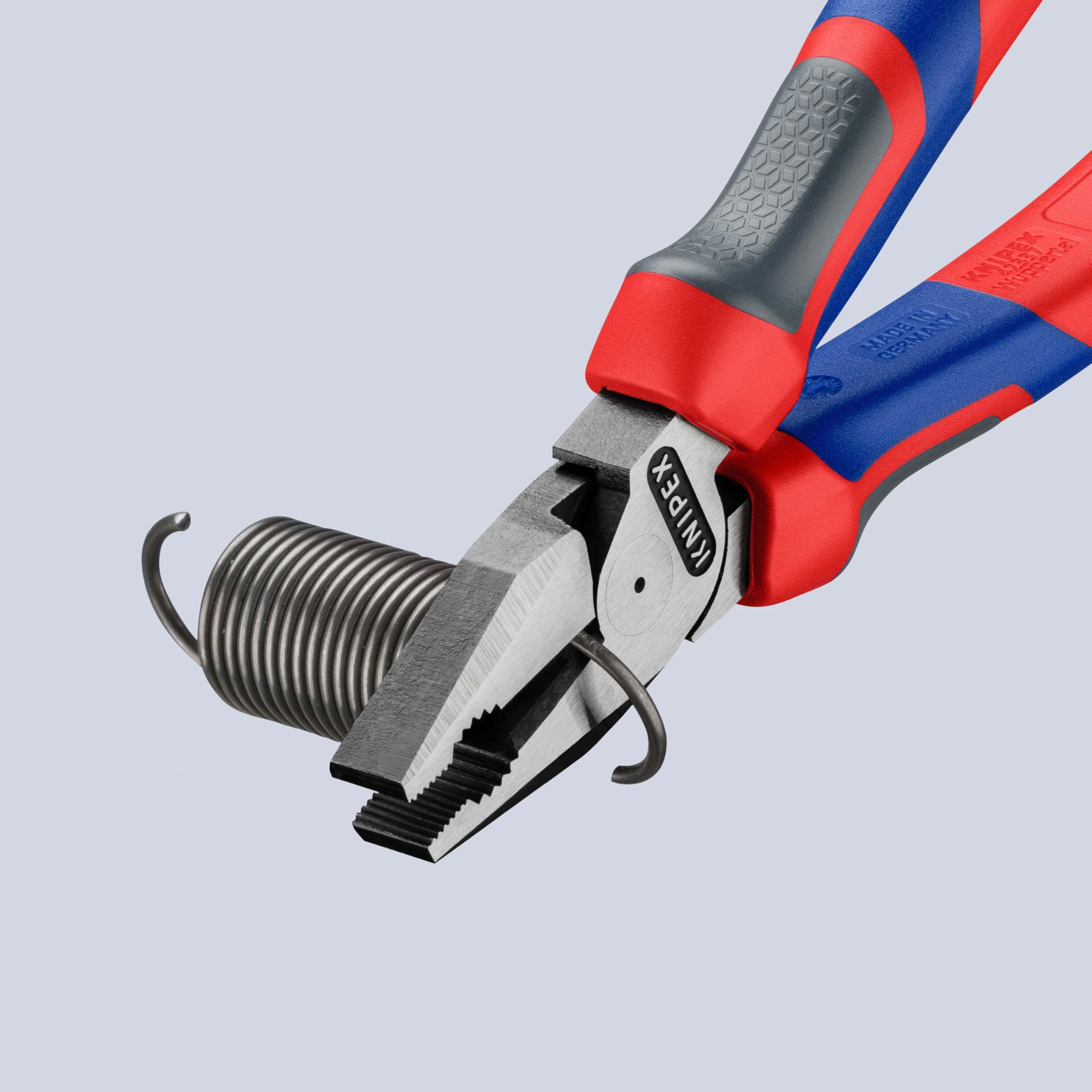 KNIPEX Szczypce uniwersalne o zwiększonym przełożeniu z rękojeściami Comfort 180 mm, 02 02 180