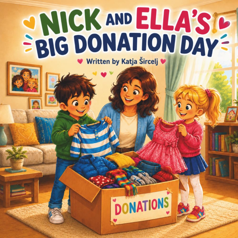 Nick and Ella’s big donation day (Nick's adventures)
