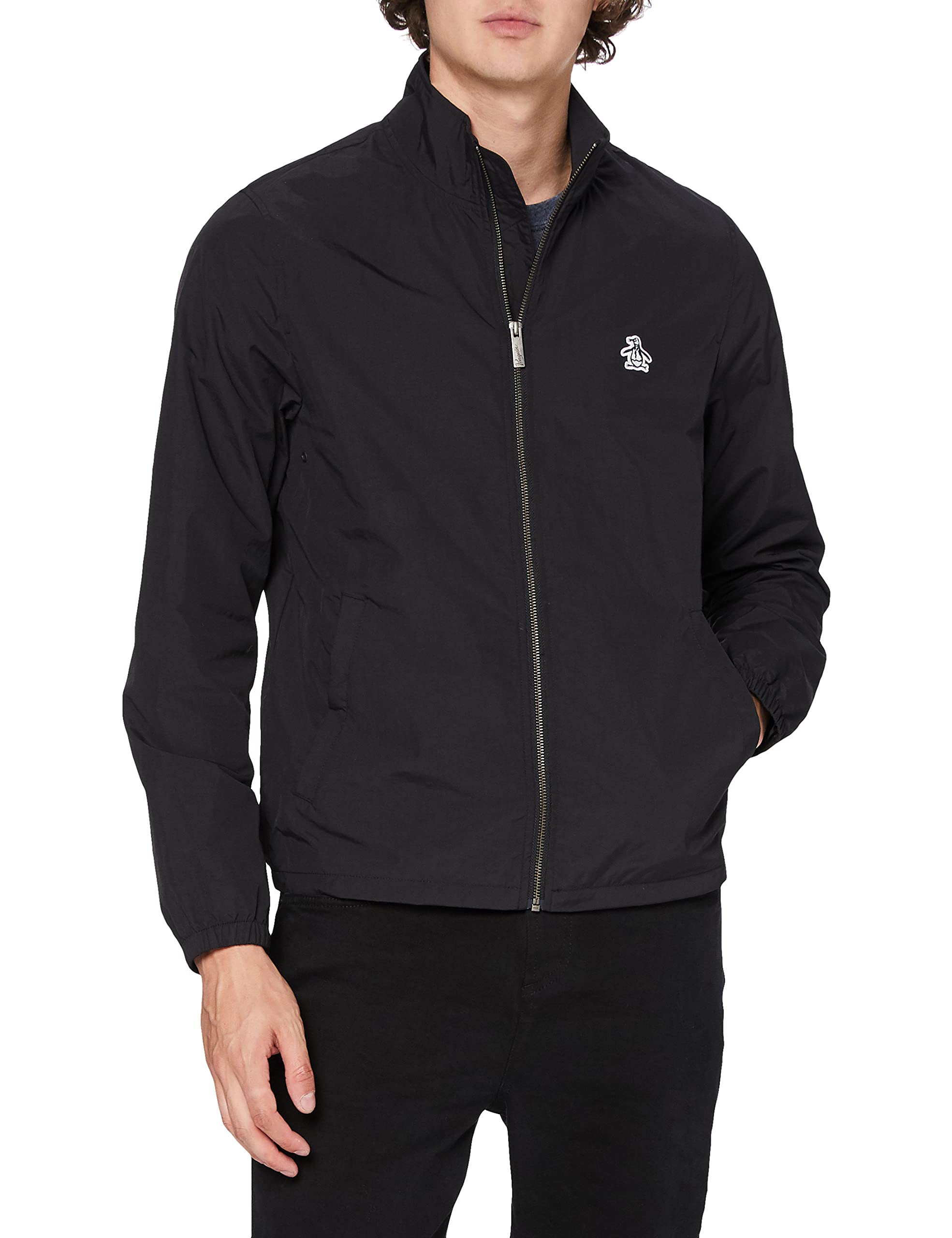 Original Penguin Men's Lightweight Sticker Pete Blouson Jacket