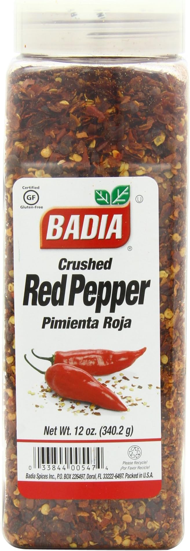 Badia Spices inc Spice, Crush Red Pepper, 12-Ounce - PACK OF 2