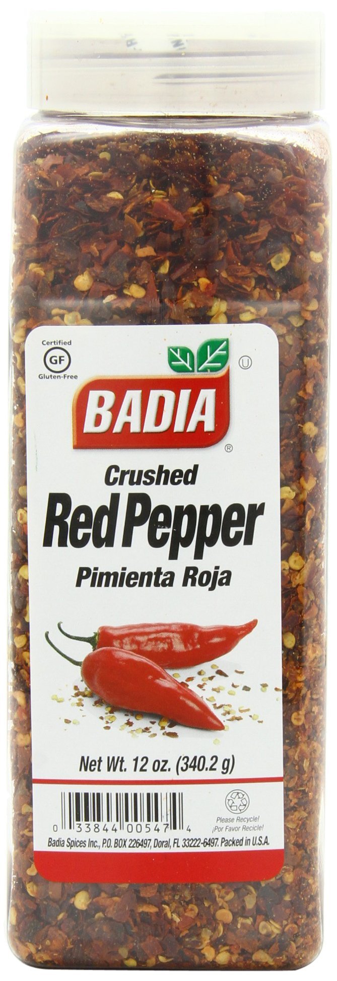 Badia Spices inc Spice, Crush Red Pepper, 12-Ounce - PACK OF 2