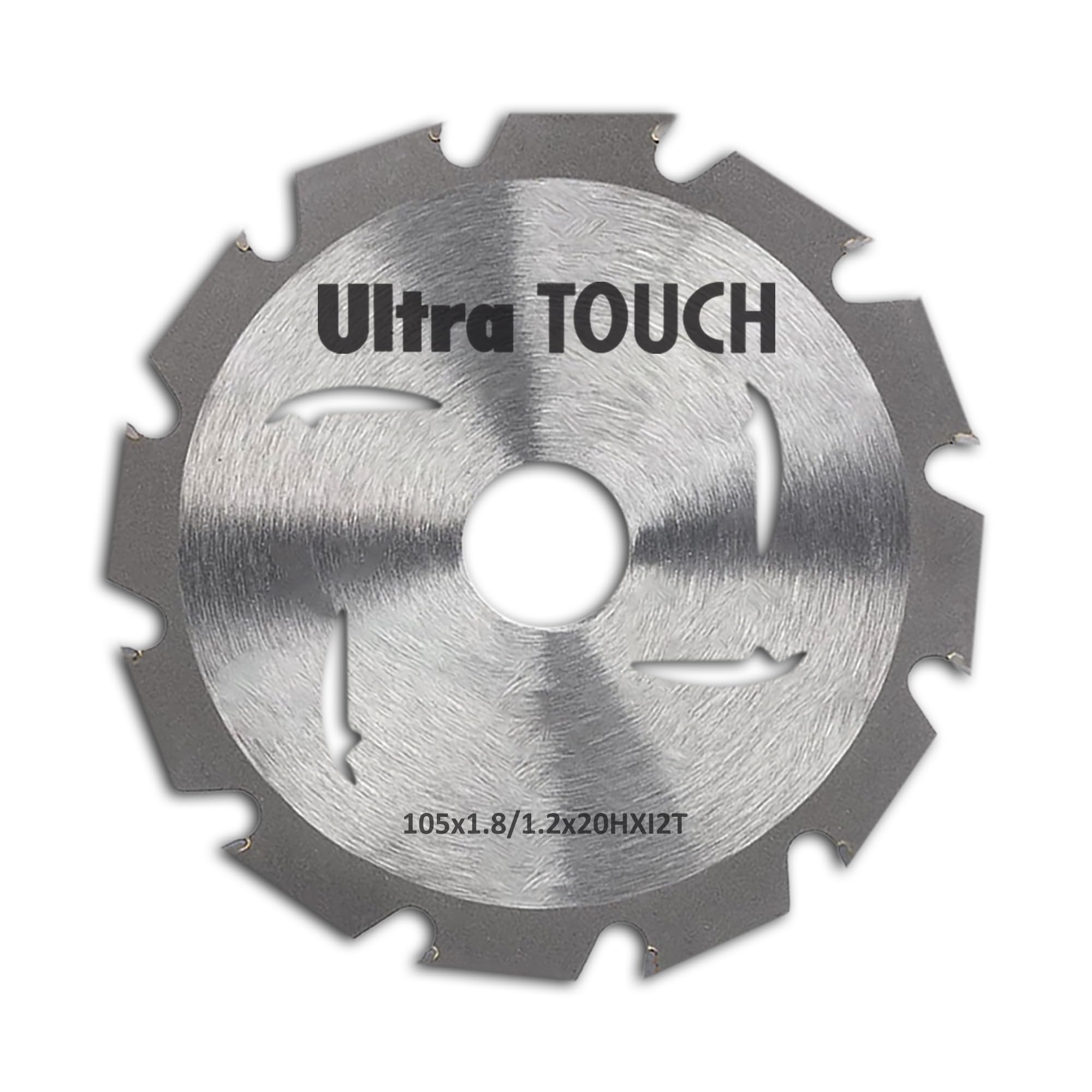 Ultra Touch TCT Saw Blade | 4 inch | 12 Teeth |110 mm Diameter | Suitable for cutting wood, plastic, aluminium, and other materials with ease (B0DFLYK6CD) Amazon Price History, Amazon Price Tracker