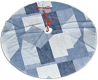 Amazon.com: Christmas Tree Skirts  blue jean christmas tree skirt