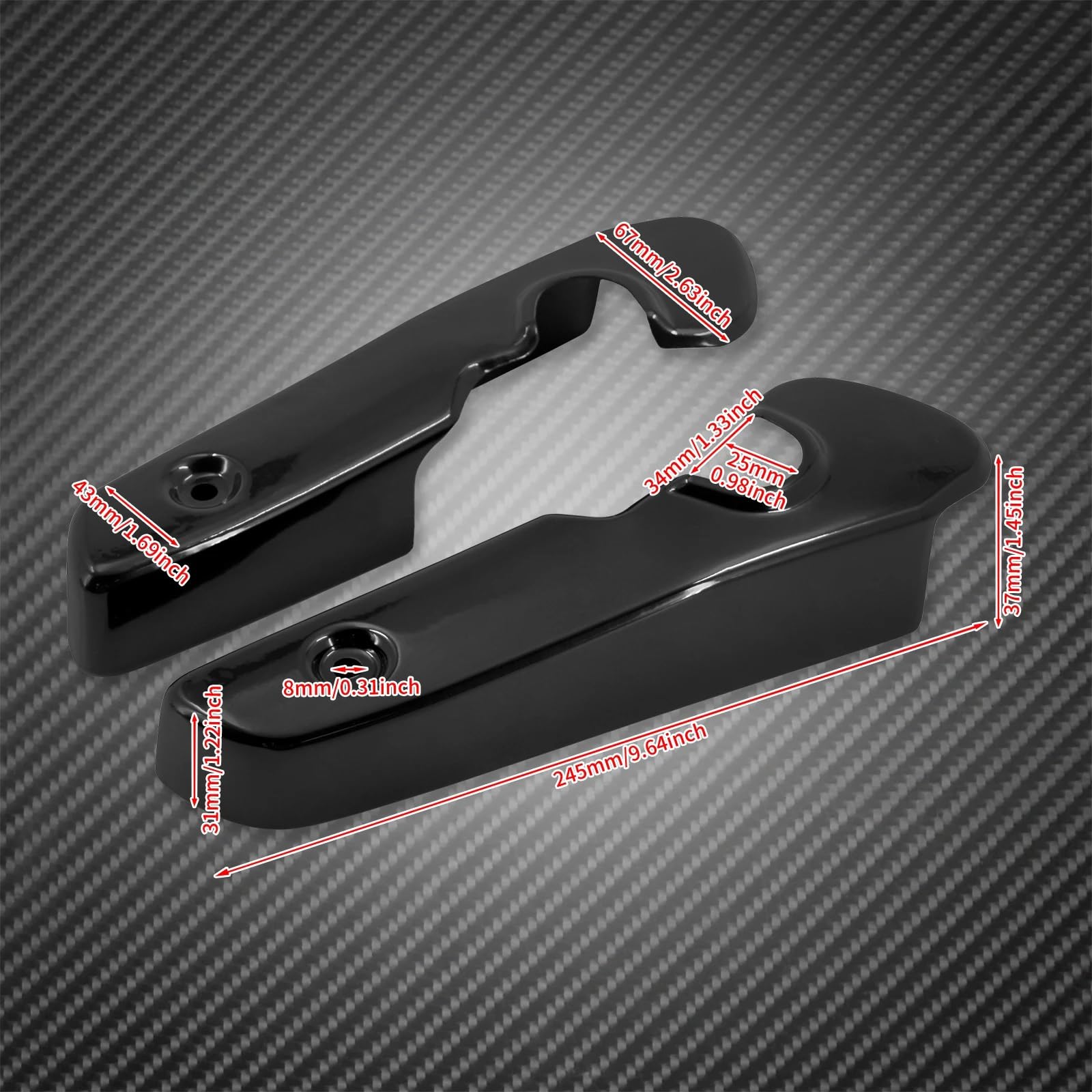 Motorrad Kurze Kotflügel Hinten Unterstützung Halterung Blinker Streben Glanz Matt Schwarz Für Harley Sportster XL1200 883 2004-Up