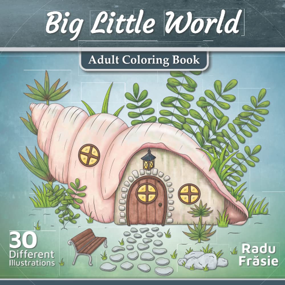 Big Little World: Adult Coloring Book