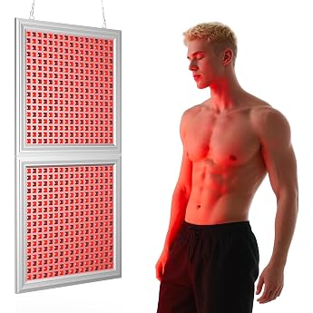 578 LEDs Red Light Lamp 660nm & 850nm In-Frared Panel with Timer