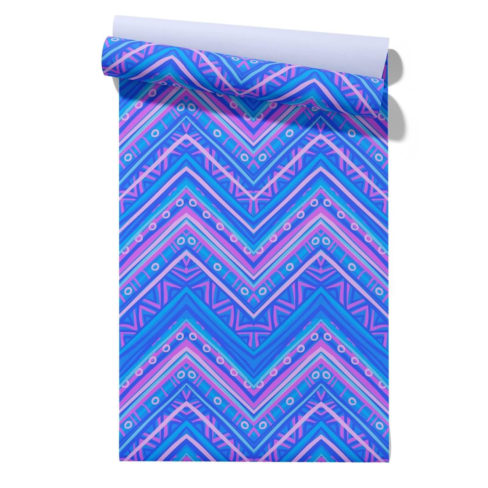 Cevan Style 1 Bedroom Wallpaper Neutral Antislip Drawer Liner Geometric Waves Modern Individuality 3D Bathroom Covering Garden Wall Decoration Wallpaper 45X300cm