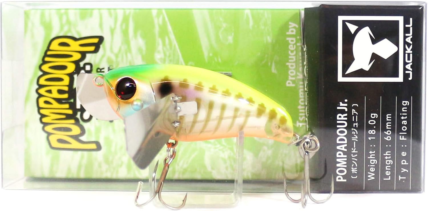 Jackall Pompadour Jr. #IS Chart Back Gill Bone