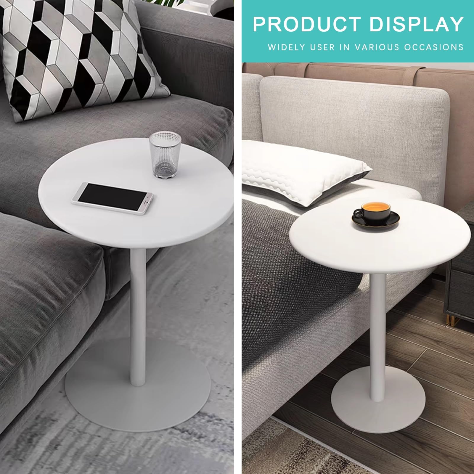 Amazon｜ハイテーブル、ラウンドバーテー​​ブルパブダイニングハイ