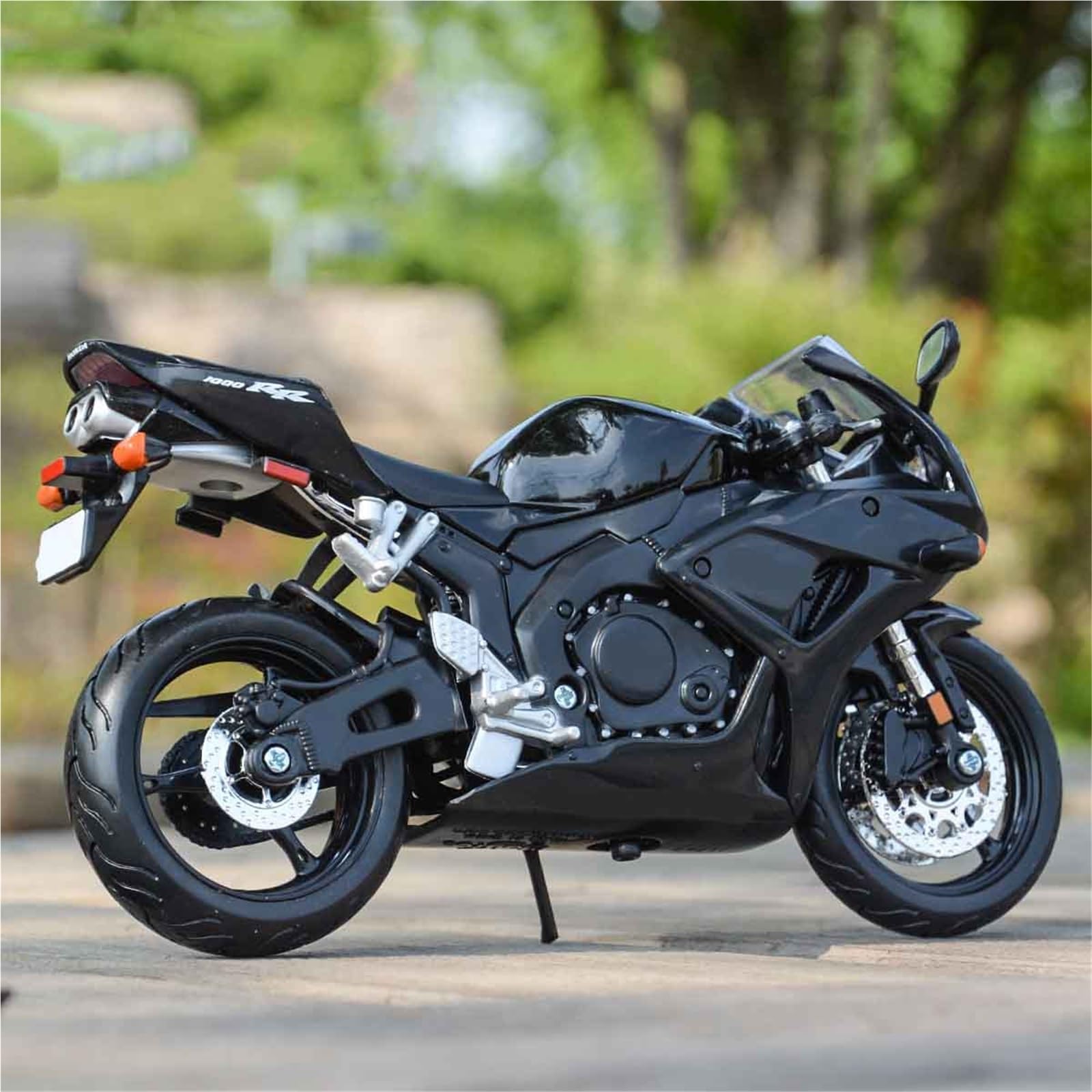 Per CBR1000RR Veicoli Pressofusi Neri Hobby Da Collezione Modello Di Moto Giocattoli 1:12