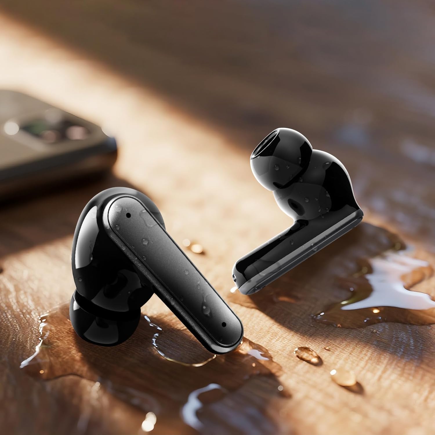 Wireless Earbuds, ENC Noise Cancelling Ear Buds with Bass Stereo Sound, 50H Playtime for Sports & Working, Bluetooth 5.3 Headphones - Image 7