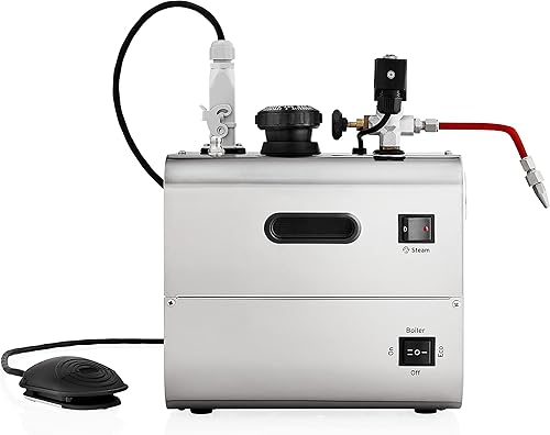 Miniatura 4 de Reliable 5100CJ - Limpiador a vapor para joyas de acero inoxidable con modo ecológico, tanque de 120 V, 2.2 LTR, 50 PSI, tanque de acero inoxidable,