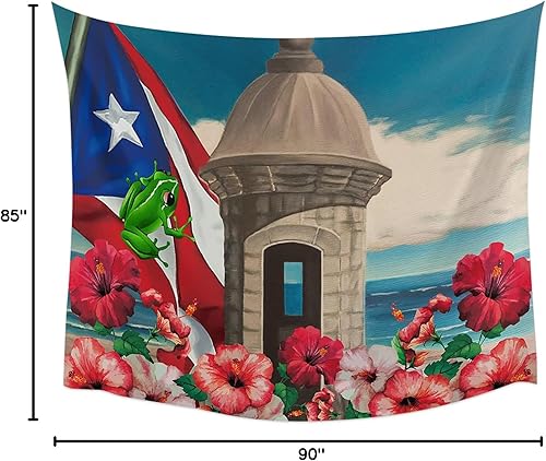 Miniatura 7 de Tapiz de Feliz Navidad para dormitorio, tapiz de Papá Noel rosa, tapiz para colgar en la pared, tapiz de copo de nieve dorado, tapiz de pared para